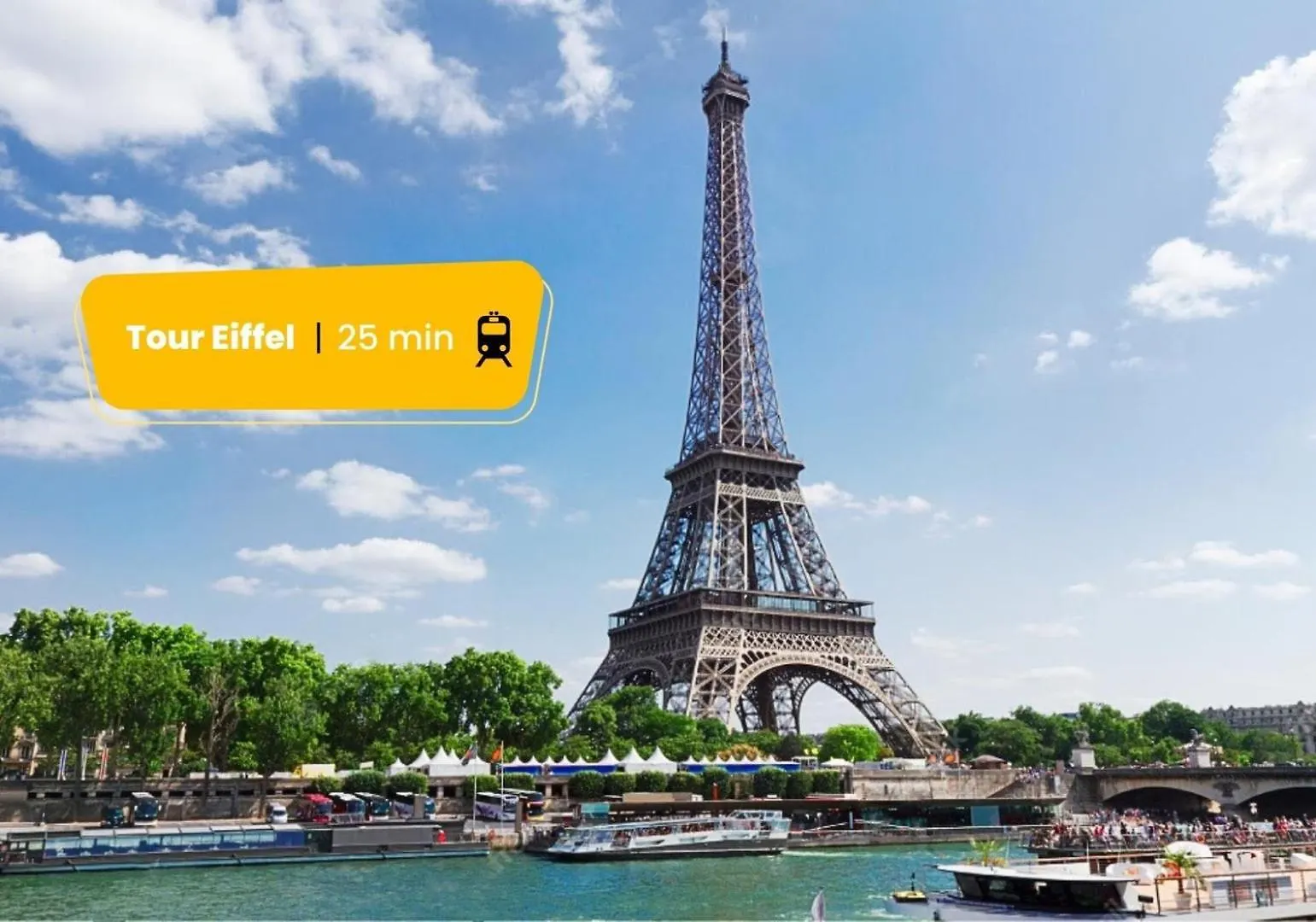 129 Haim - Superbe A Paris. 아파트